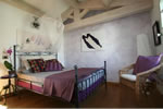 Lavender Room ceiling wooden beam